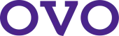Payment OVO logo ovo purple svg