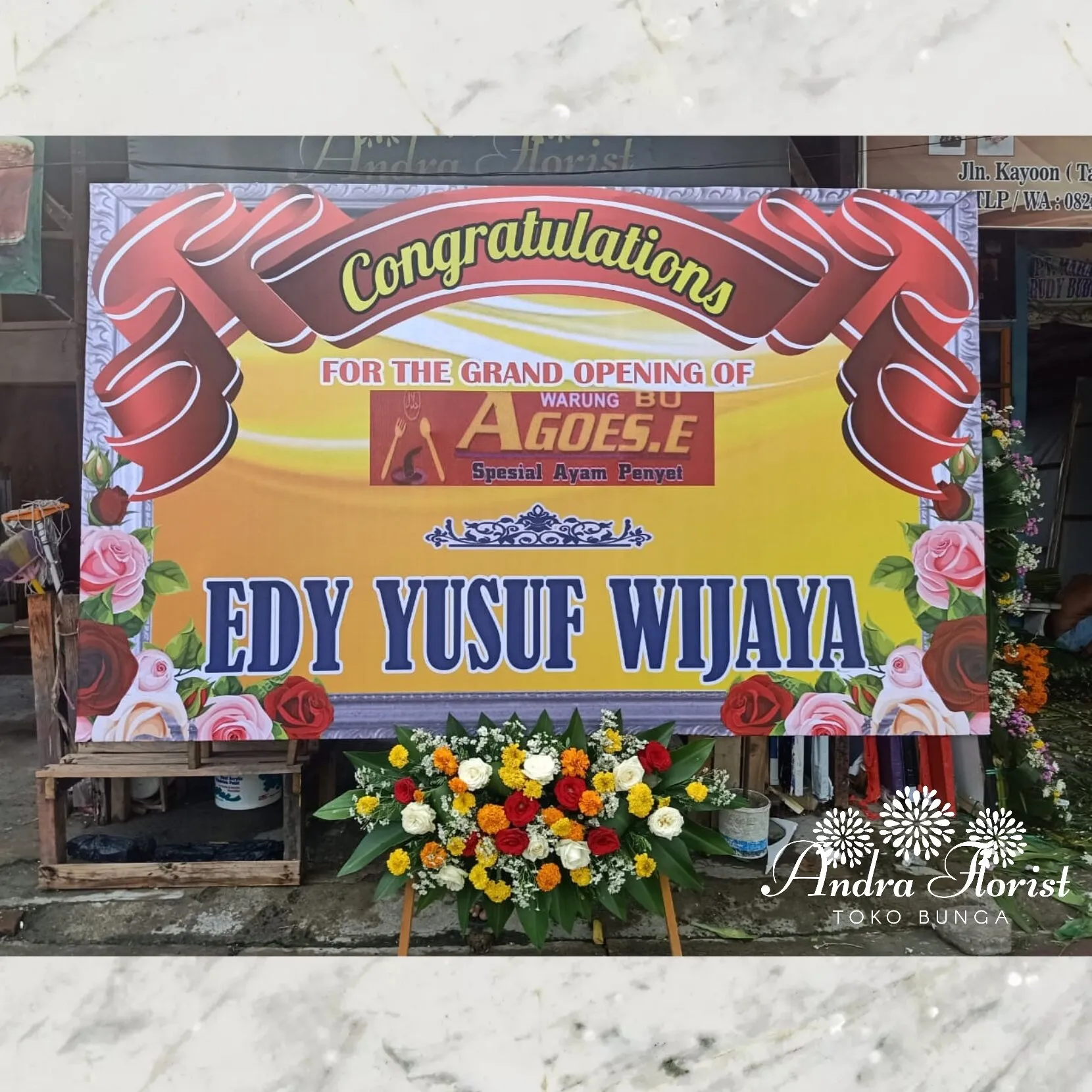 PAPAN UCAPAN SELAMAT & SUKSES | Papan Ucapan Selamat & Sukses | Andra
